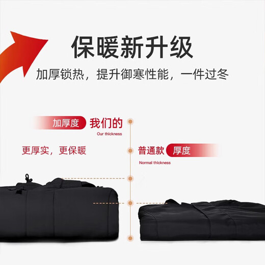 Men's and women's three-in-one removable liner jacket for autumn and winter outdoor windproof and waterproof thickened fleece jacket, black, three-in-one, men's model