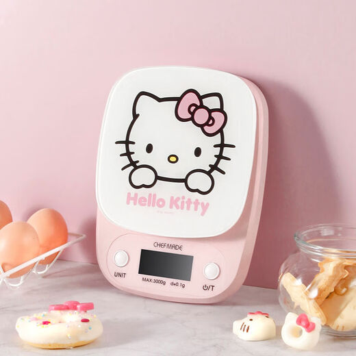Xuechu electronic scale scale food small baking tool KITTY cat genuine kitchen scale electronic scale KT7128