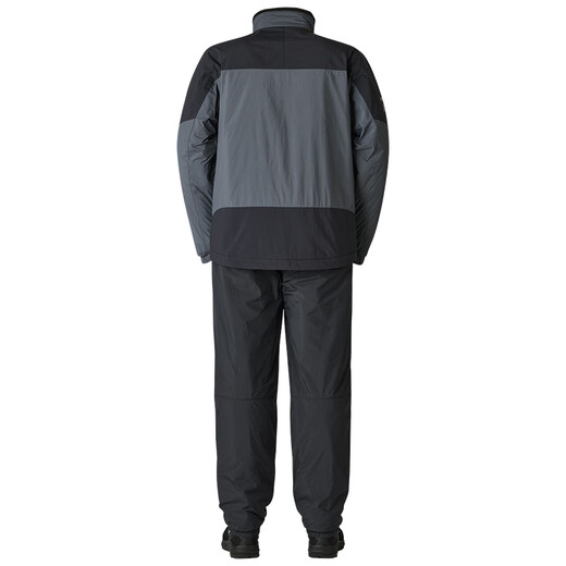 DAIWA 25 Autumn and Winter DI-5225 Wear-resistant and warm fishing clothing, cold-proof quilted jacket and trousers suit, black M