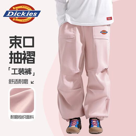 Детская одежда Dickies Детские брюки весна и осенние мальчики Осень Осени Тонкие рабочие штаны Красивые девочки повседневные брюки подростки брюки