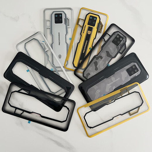 Nubia Red Magic Adaptation Red Magic 7SPro Back Cover NX709S Original Back Case Glass Mobile Phone Case Battery Case Back Case 7SPro Back Cover Bumblebee with Lens (98 New Cases after Disassembly)