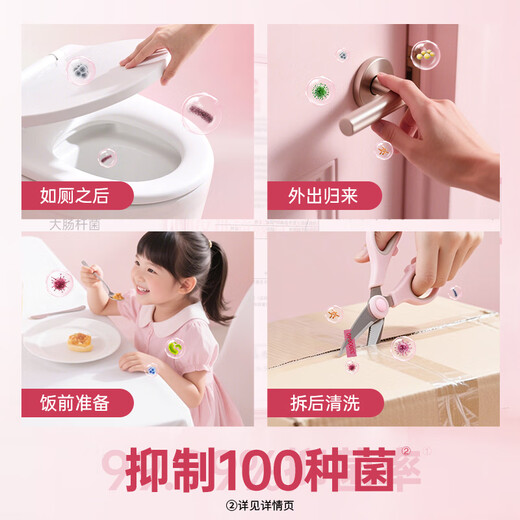 Dettol Healthy Antibacterial Hand Sanitizer, Moisturizing and Protecting, Children and Adults Family Hand Wash, Antibacterial Cleaning, Universal Special Pack, Store Manager Recommends Hot Style 450g*4 Bottles