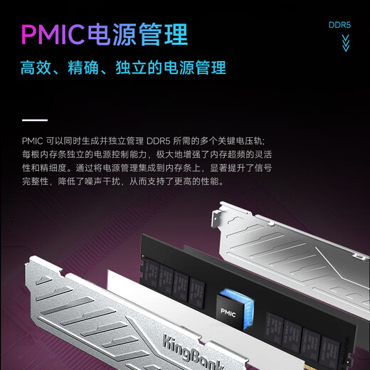 KINGBANK 64GB (32GBX2) set DDR5 6000 desktop memory Hynix M-die particles Yinjue C36 Deepseek hardware