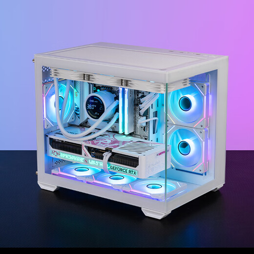 Colorful intel ultra 7 265kf/245kf rtx5080/5070ti/5060 sea view room desktop assembly computer host game e-sports flagship store diy complete machine six U7 265KF+5070+1T+32G