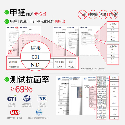 OUYUN baby crawling mat spliced double-sided thickened ixpe formaldehyde-free crawling mat Panda 60*60*2.5 nine pieces