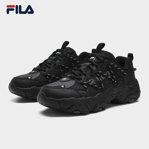 FILA official women's shoes FLUID 6 WE retro sneakers 2025 winter plus velvet cat claw 6th generation