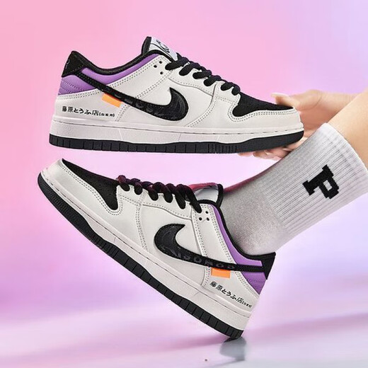 Clenikeed Putian Chunhara Sbdunk High Edition Fujiwara Tofu Shop AJ1 Low Top Air Force One Kamata Shoes AE86Nike 1699 Air Force One White [Bercover Box] 35