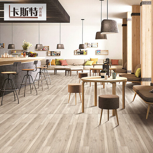 
Cast fine carved glazed wood grain tiles, all-ceramic log antique tiles 600x1200 Japanese living room floor tiles, anti-slip tiles KST12604-matte surface