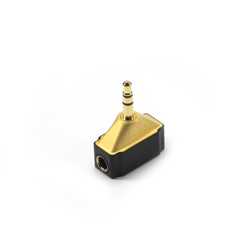 DdHiFi DJ44Gold black gold version 4.4Pentaconn female base to 3.5 player amp adapter
