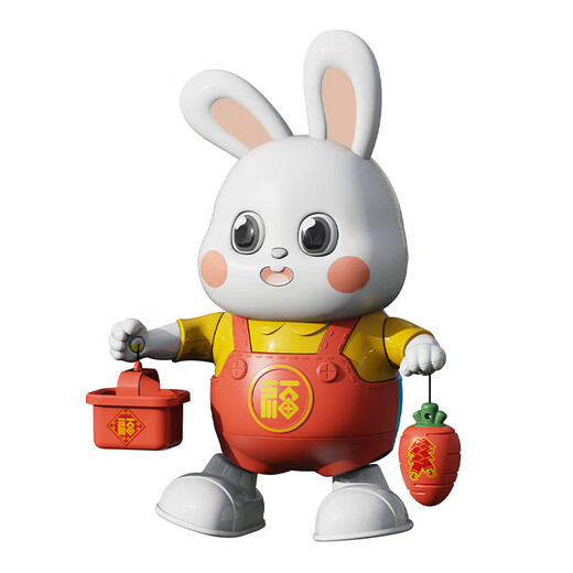 Control remoto eléctrico Dancing Little Fu Rabbit Prácticas Baby Training Training Toys 0 a 6 meses 1 Niño 3 años [Versión de control remoto] USB Cargo directo Dancing Little Fu Rabbit [Versión de carga directa USB]