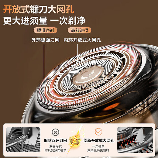 Wushang Hair Clipper 2025 New Bald Head Artifact High Power Men's Self-Service Hair Clipper Shaver for Shaving Bald Head