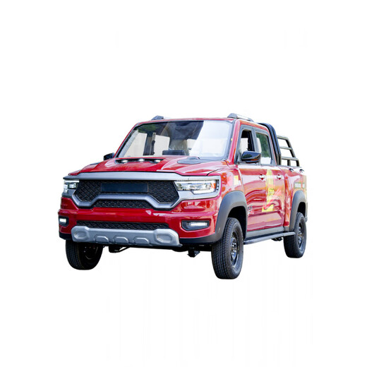 Yiduo's new electric pickup truck Laotou Le gas-electric dual-purpose large load-bearing low-speed new energy vehicle truck basic model - five batteries 60V70A