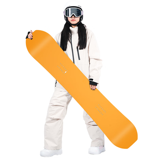 新款小黑板滑雪板单板滑雪板固定器雪鞋套装进阶雪板全能板 方头小黑板单板 139cm