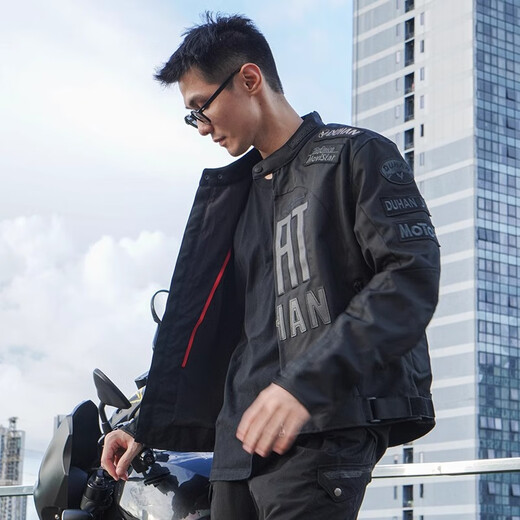 Duhan Duhan motorcycle riding suit for men and women, all-season motorcycle jacket, racing suit, street commuting anti-fall rider suit