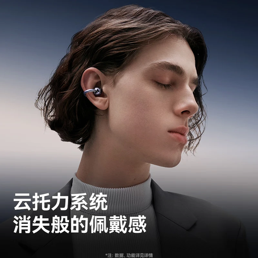 SANAGS6S Ultra Titanium Dynamic Coil National Subsidy 15% Ear Clip AI Bluetooth Headphones Bone Conduction Concept Non-in-Ear Open Sports Over-Ear Wireless Headphones