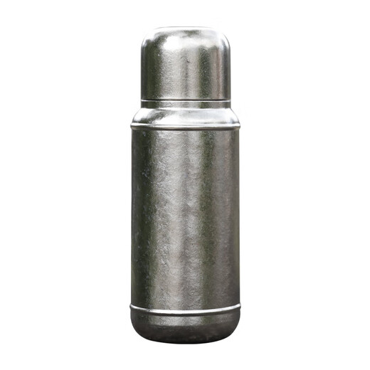 Titanium Cup Pure Titanium Stewed Tea Thermos Cup Men's and Women's Water Cup Outdoor Portable Kettle with Lid Filter Healthy Tea Making Titanium Kettle Big Ice Flower Blue