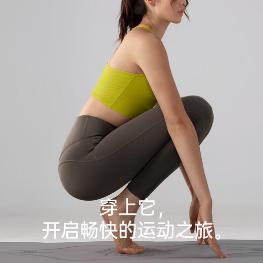 Yuebu Yoga Pants Women's Summer High Waist Hip Lifting Sports Pants Pilates Yoga Wear Fitness Pants Slimming Shark Pants Ebony Gray S Recommended Weight 80-100Jin Jin is equal to 0.5 kg