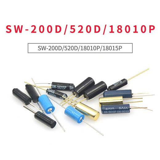 TaoTimeClub Highly Sensitive Vibration Switch SW-200D-18020P Spring Ball Vibration SW-200D Vibration Sensor Ball Switch (10 pcs.)