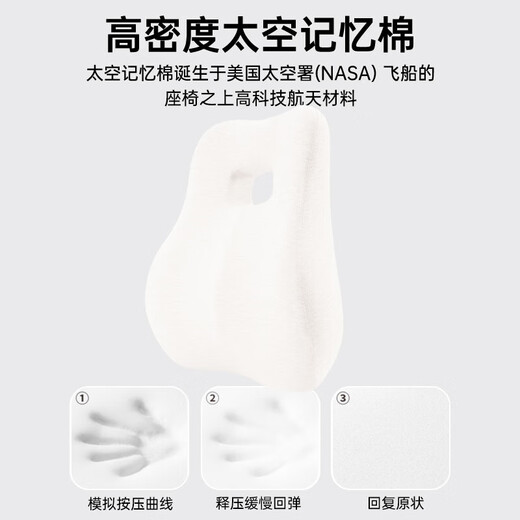 J.Sir memory foam lumbar support office cushion lumbar cushion lumbar pillow car seat back cushion chair cushion suitable for all seasons