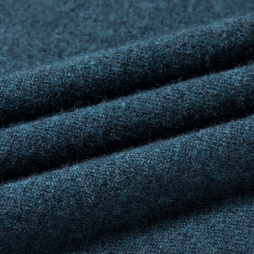 Hengyuanxiang pure wool sweater men's autumn and winter thick lapel sweater versatile business casual sweater