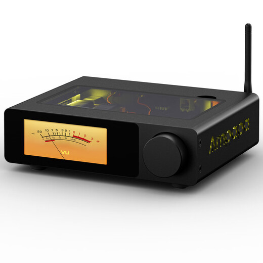 DOUK AUDIO D1 Bluetooth power amplifier digital screen VU meter with PFFB high-pass filter 300W power amplifier D1 power amplifier