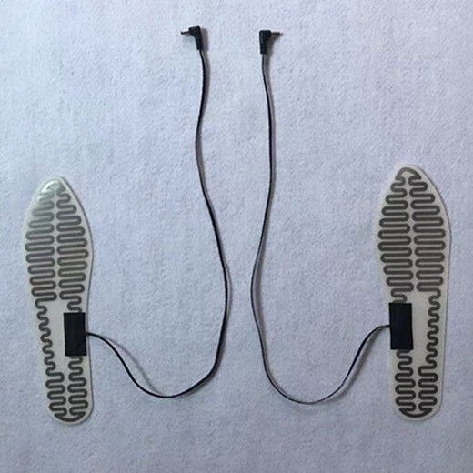 Schnee-Skischuhe, elektrische Heizsohle, elektrische Heizplatte, Einlegesohle, Heizplatte, Fußwärmer, Fußwärmer, elektrische Heizung, kleine Größe 3337