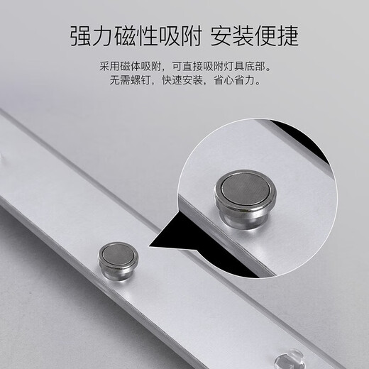 Philips (PHILIPS) LED ceiling lamp wick 38W white light 6500K high color rendering energy-saving lamp panel magnetic modification replacement light source lamp panel module (diameter 280mm)