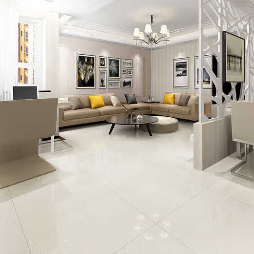 Guangdong Foshan ceramic tiles 800x800 polished tiles living room home decoration floor tiles 600x600 vitrified tiles anti-slip wall tiles yellow Pilates 600x600 not included - shipped - starting from 20 pieces