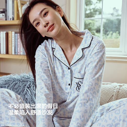 Victoria's Secret (Victoria's Secret) тот же стиль, что и Ян Ми, домашний и отдых и легкий, теплая и антистатическая удобная домашняя одежда для женщин