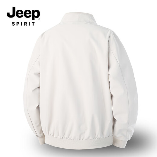JEEP SPIRIT Jacket Men's Casual Fall Casual Sports Stand Collar Jacket Light Business Men's 2501 Army Green L