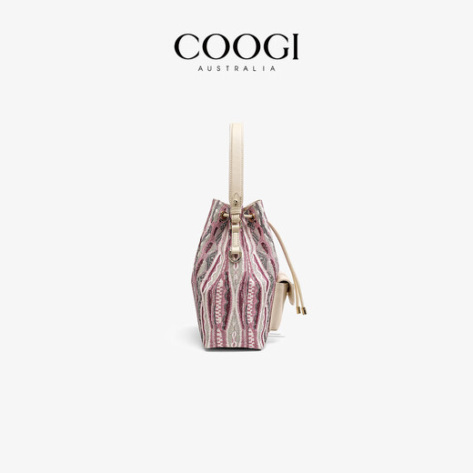 Bolsas para mujeres de Coogi y estilo femenino 2025 Light Luxury Bucket Bag Bag Chino Valentín Regalo de cumpleaños para novia y esposa