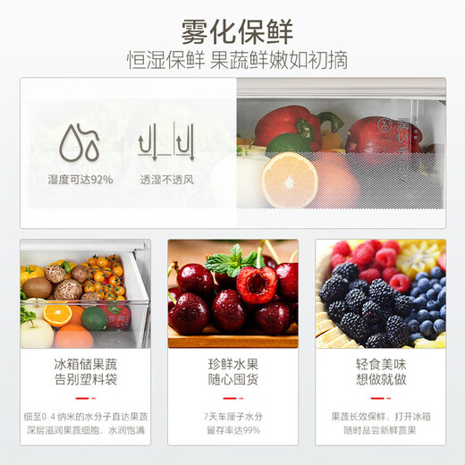 TOSHIBA Xiaobaili 435L cross-door refrigerator ultra-thin zero-embedded home automatic ice-making glass panel frequency conversion first-level energy efficiency GR-RF456WI-PG1B5