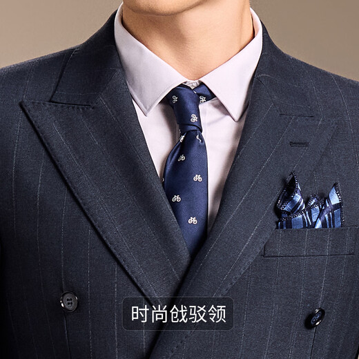 Antonio Wedding Season & Two-piece Suit Men's Suit with Center Back Slit Formal Suit Wedding Groom's Dress Business Suit