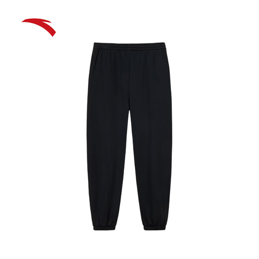 ANTA Fox Bu Collaboration | Velvet casual sports trousers for men in winter, warm, loose and interesting pattern trendy girdle pants