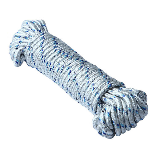 Outdoor motorcycle electric vehicle packing rope binding rope drying quilt wear-resistant woven nylon rope clothes drying artifact bold clothesline 1 pack (color random)