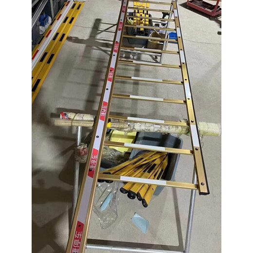 Parking fence Shundao anti-collision pole golden car barrier gate Xingji parking lot lift pole community security golden double-layer fence 6 meters for parking