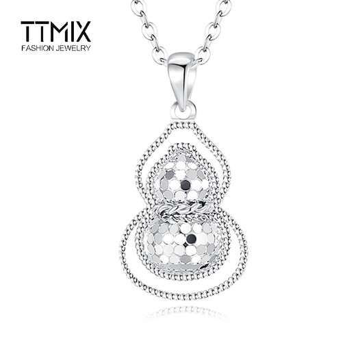 TTMIX new Chinese style gourd pendant pt950 platinum pendant women's fashion honeycomb platinum pendant birthday gift 2.9-3.1g
