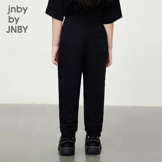 Jnby by Jnby Jiangnan Buyi Ropa para niños Ropa de otoño Pantalones informales Pantalones Pantalones Sport Sport Sport Boys And Girls 1NBE13660 001/Ben Black 150 cm
