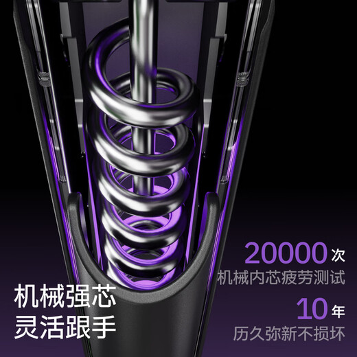 Brateck北弧 显示器支架 显示器机械臂 升降电脑支架 E350旋转屏幕支架臂 悬空托架适配卓威增高架17-32吋