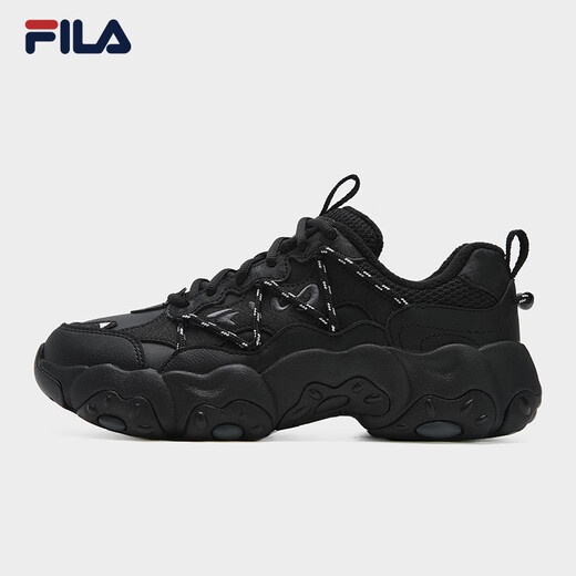 FILA official women's shoes FLUID 6 WE retro sneakers 2025 winter plus velvet cat claw 6th generation