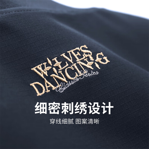 Dances with Wolves Down Liner Baseball Collar Jacket Men's 2025 Autumn and Winter New Graphene Warm Casual Jacket 1014 Navy Blue 101 M (170)