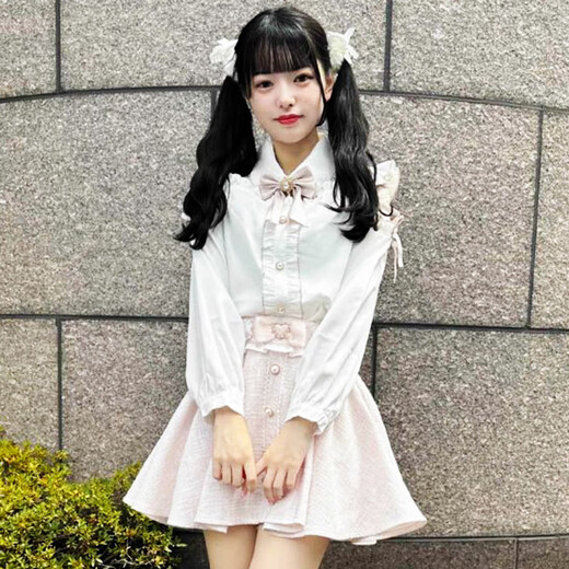 ROJITA lace strap sleeves off-shoulder shirt (1331719 ready stock) white