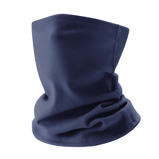 Winter German velvet scarf warm windproof mask outdoor riding ski neck protection cold protection unisex neck scarf black