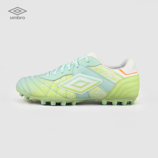 Umbro official sports Speciali Premier AG sub-top short spike graffiti version football shoes Gulf Blue/Sharp Green 43
