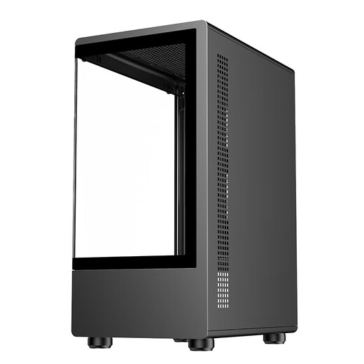 EVESKY Venus M240 Sea View Room Chassis Game Computer Main Chassis Computer Chassis Supports M-ATX motherboard/240 water cooling/270 sea view room/4090 graphics card Venus Panorama Room M240-Black