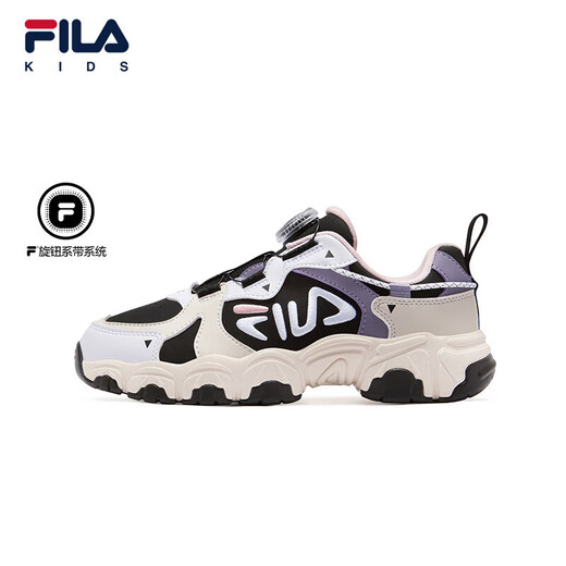 FILA children's shoes running shoes 2025 winter men's and women's middle and large children's sports shoes cat claws