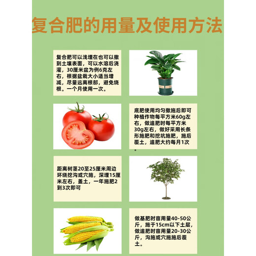 Potassium sulfate compound fertilizer 17-17-17 high-efficiency nitrogen, phosphorus and potassium general fertilizer for potted vegetables, flowers, blueberries and fruit trees general compound fertilizer Buy 2 Jin Jin equal to 0.5 kg Get 1 Jin Jin equal to 0.5 kg
