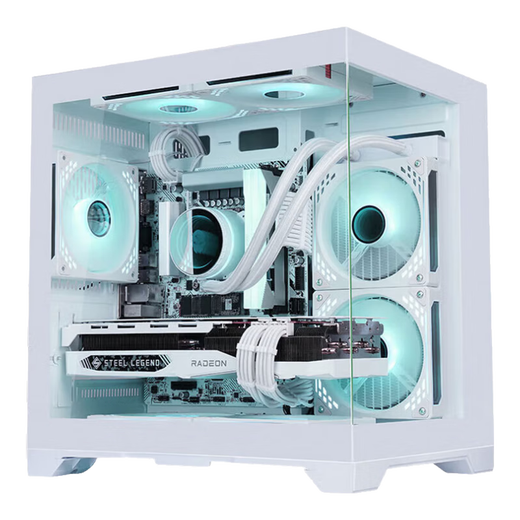 ASUS AMD Ryzen R7 5700X 9500F RTX5060 9060XT graphics card sea view room computer Delta mobile tile e-sports game console DIY desktop assembly machine R7 5700X丨RTX5060 O8G