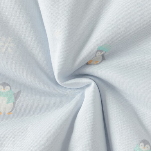 戴维贝拉新生儿针织夹棉爬服秋冬女宝宝男婴哈衣连体服