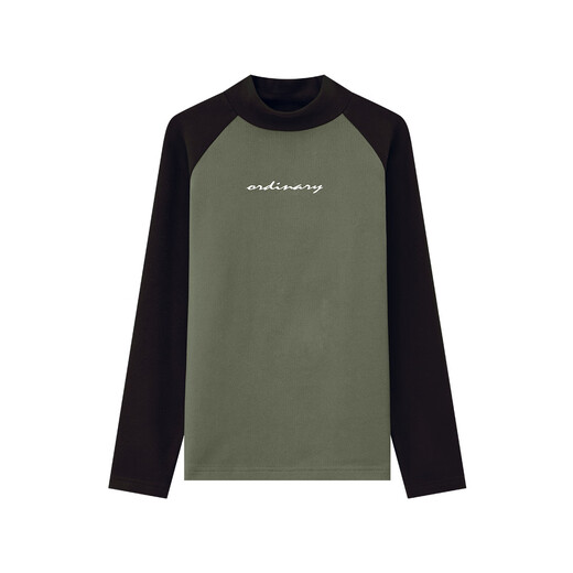 Duojia high-elastic soft and waxy boys' long-sleeved T-shirt winter simple and comfortable bottoming shirt children's basic thermal clothing